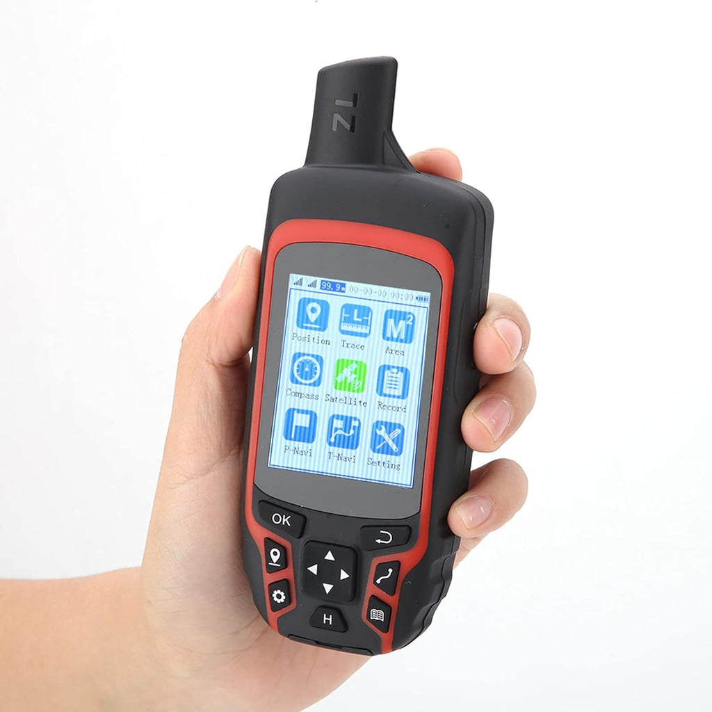 Oumefar A6 Handheld Navigation Compass Outdoor Location Tracker USB Rechargeable IP65 3500mAh Battery for Hiking Fishing Forestry Geology