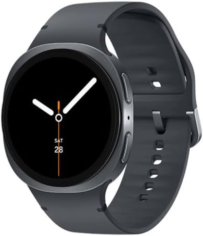 Samsung Galaxy Watch 8 (LTE + Wi-Fi) 44mm (SM-L335) - (Carrier Unlocked) Graphite (Renewed)