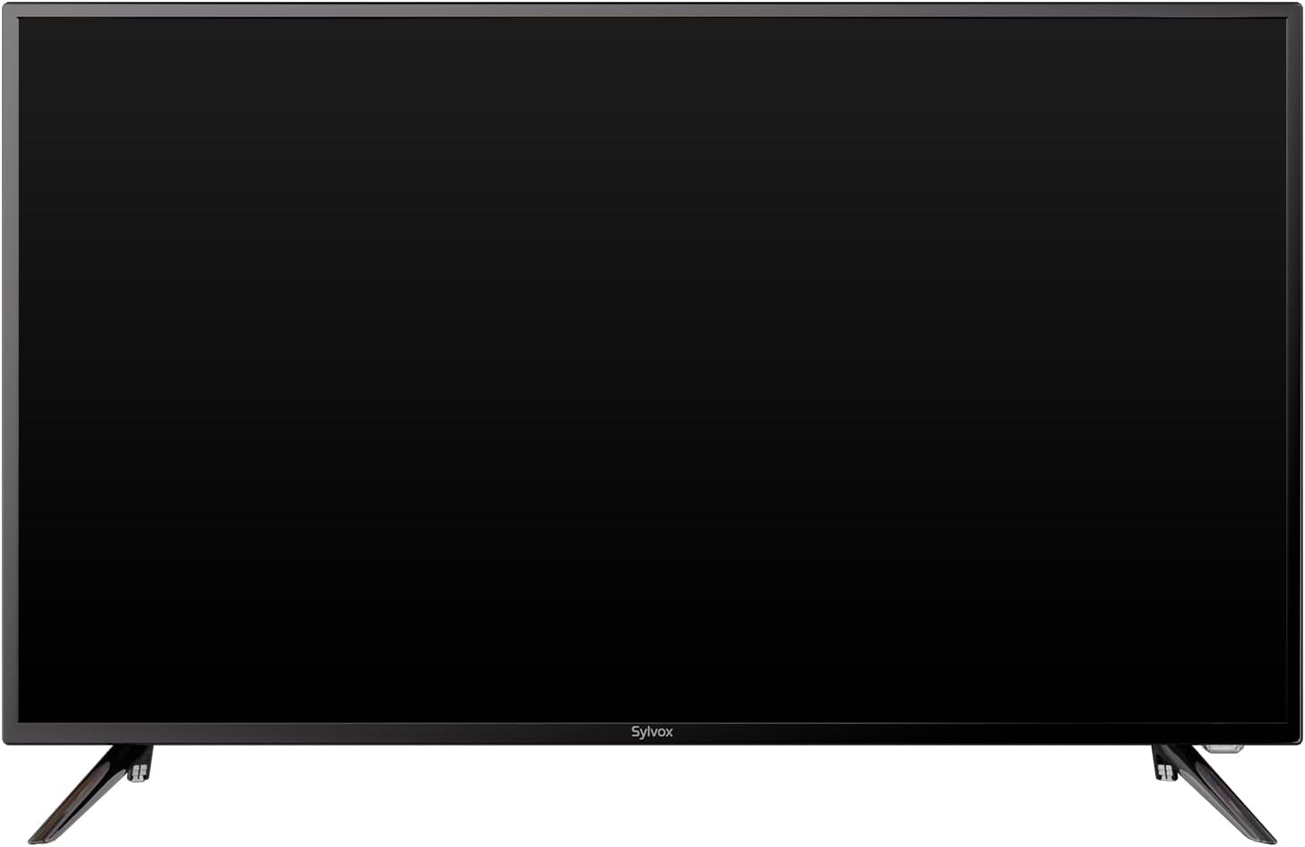 SYLVOX 40" 12V TV for RV, 12-24V DC/110V AC Powered Smart Television, 1080P FHD Google TV with Voice Assistant, WiFi Bluetooth, for Camper Truck Marine & Home