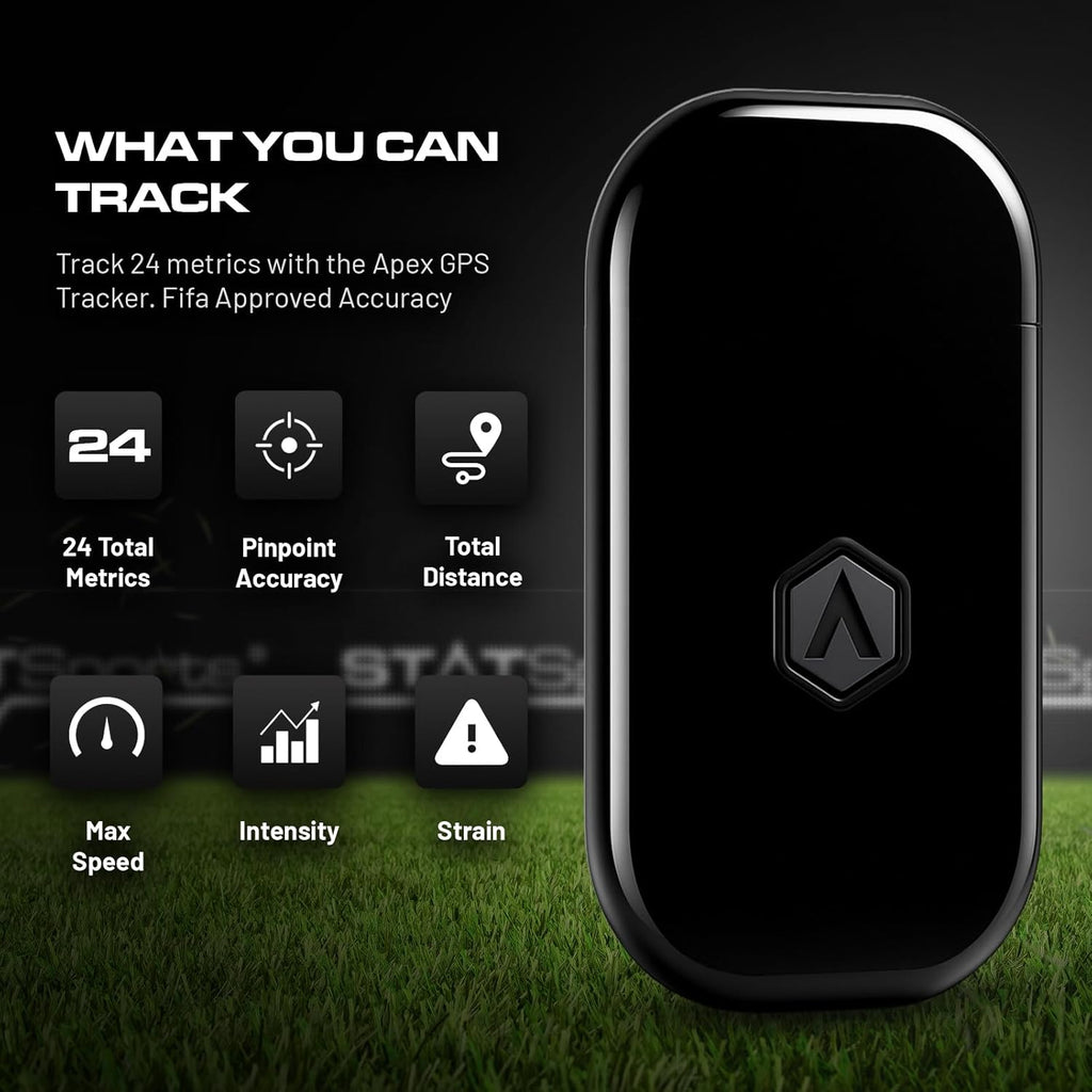 STATSports Academy GPS Soccer Tracker Vest - Unlock Elite Performance with Pro-Level Coaching, Drills & Nutrition - Tracks 24 Metrics - Football GPS Vest Used by Pro Players & Teams