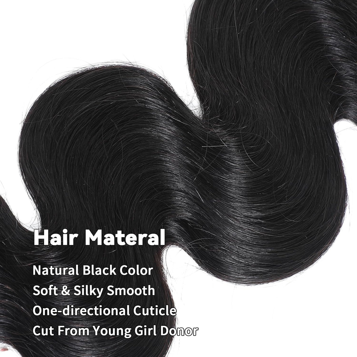 15A Raw Indian Human Hair Bundles Body Wave Bundles Human Hair,Triple Lifespan Virgin Remy Hair,No Tangle Shedding,Keep Texture Silky Soft After Multiple Washes (3 Bundles Natural Black, 20 22 24)