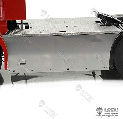 Lesu Rc Metal Side Skirt Plate 1/14 DIY Tmy SCA R470 R620 Tractor Truck