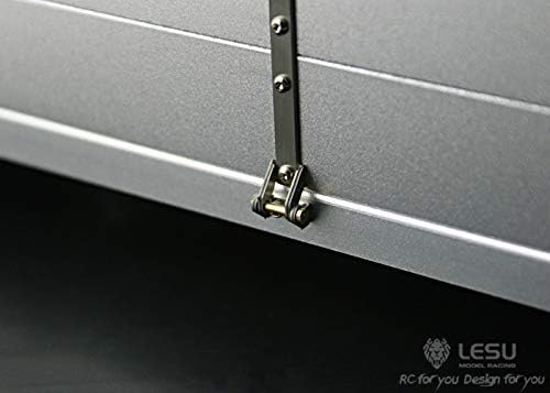 Lesu Rc 280Mm Metal Car Bucket Cargo Box 88 Tractor Truck Model 1/14 Tmy