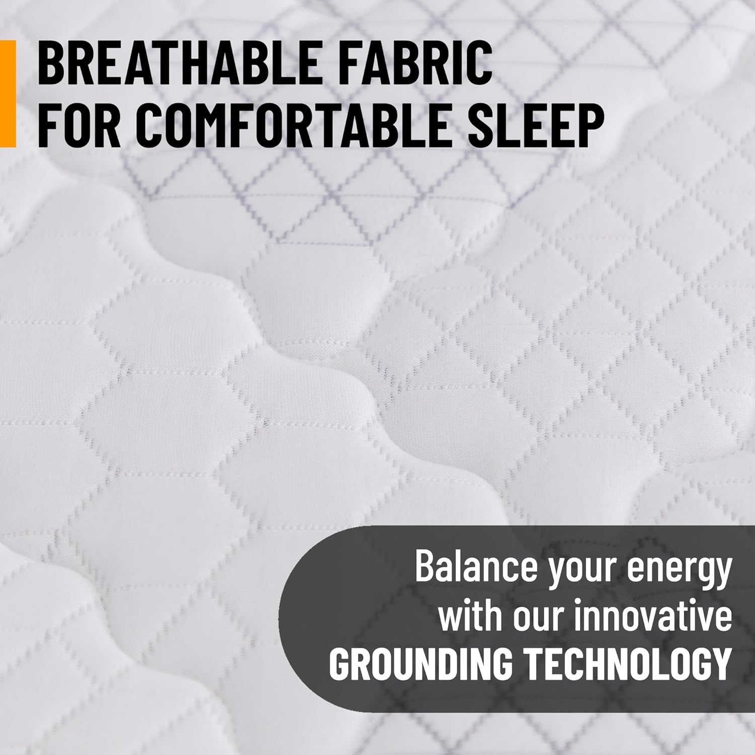 Ottomanson 9" Hybrid Twin Mattress - Firm - Made in USA - Individually Pocketed Coils & CertiPUR-US Foam - Fiberglass-Free - Bed in a Box