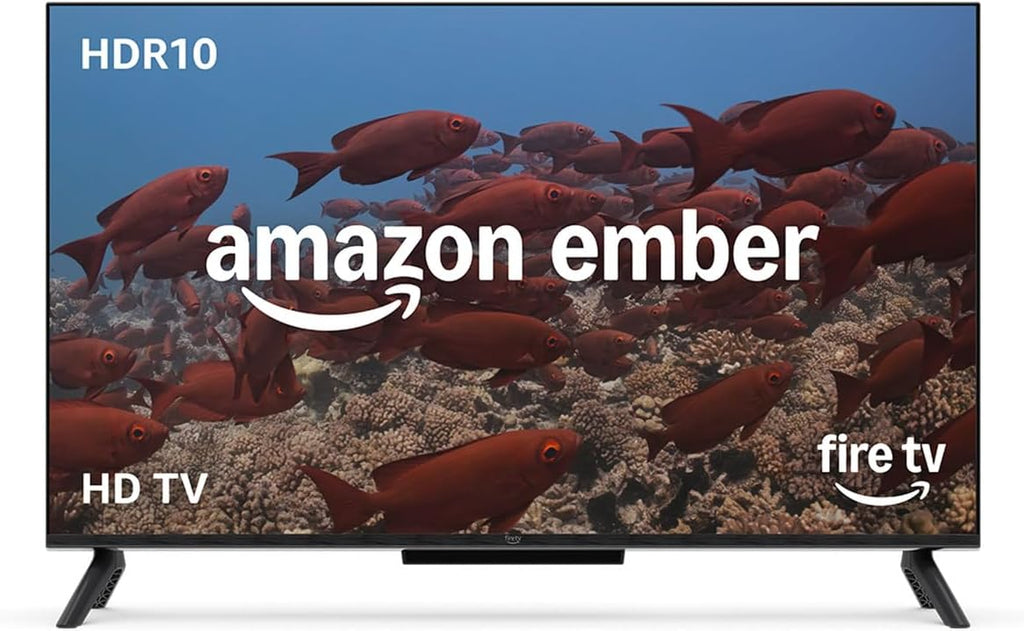 Amazon Ember 32" 2-Series with Fire TV (newest model), HD smart TV with Alexa Remote, fast streaming, Dolby Audio, Ambient Experience, free and live TV, find shows faster with Alexa+