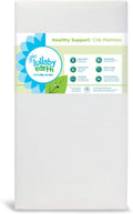Lullaby Earth Non-Toxic Crib Mattress - Waterproof - Fits Standard Baby and Toddler Bed, White