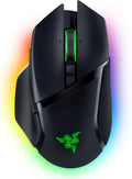 Razer Basilisk V3 Pro Wireless Gaming Mouse: HyperScroll Tilt Wheel - 30K DPI Optical Sensor - Gen-3 Optical Switches - 13-Zone Chroma RGB - 13 Programmable Controls - 3 Connection Modes - Black