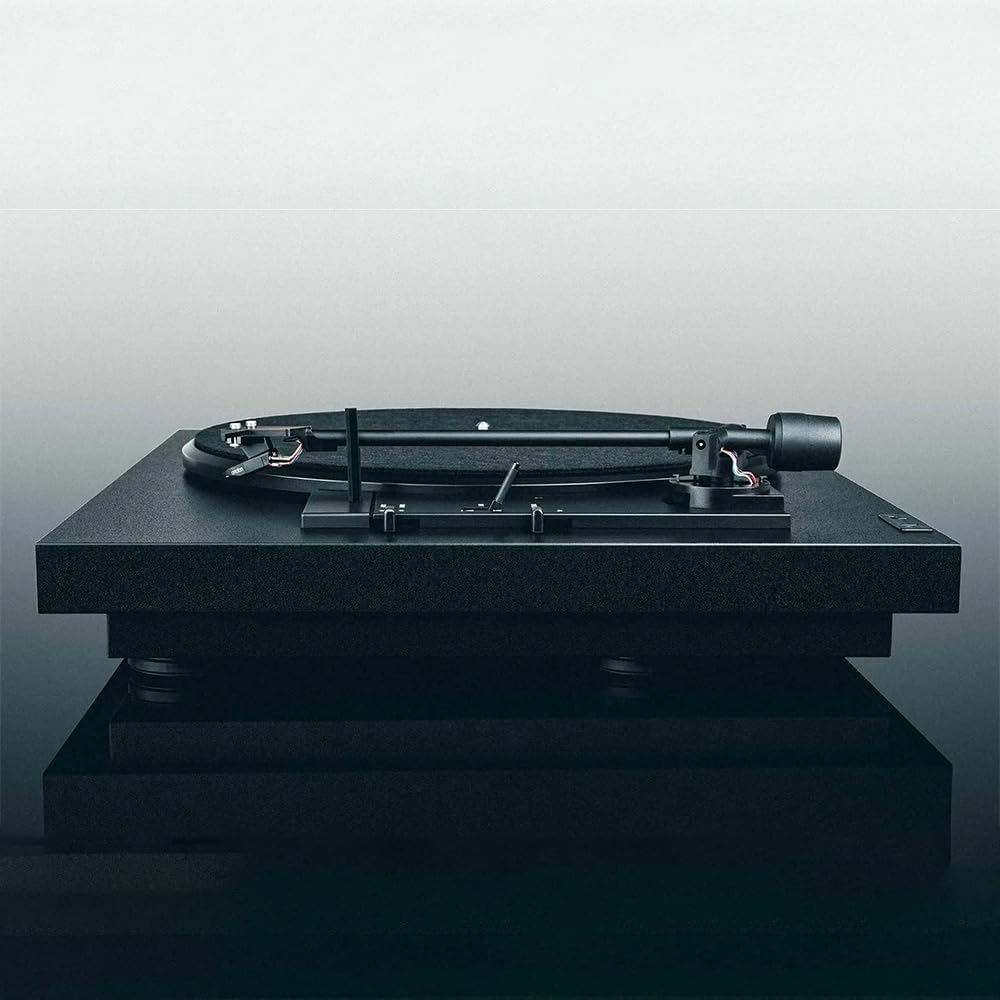 Pro-Ject Automat A1 Fully Automatic Turntable with Ortofon OM10 and Phono Stage (Black)
