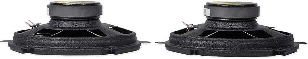 Kicker 46CSS684 Car Audio 6x8 Component Full Range Stereo Speakers Set CSS68 (Renewed)