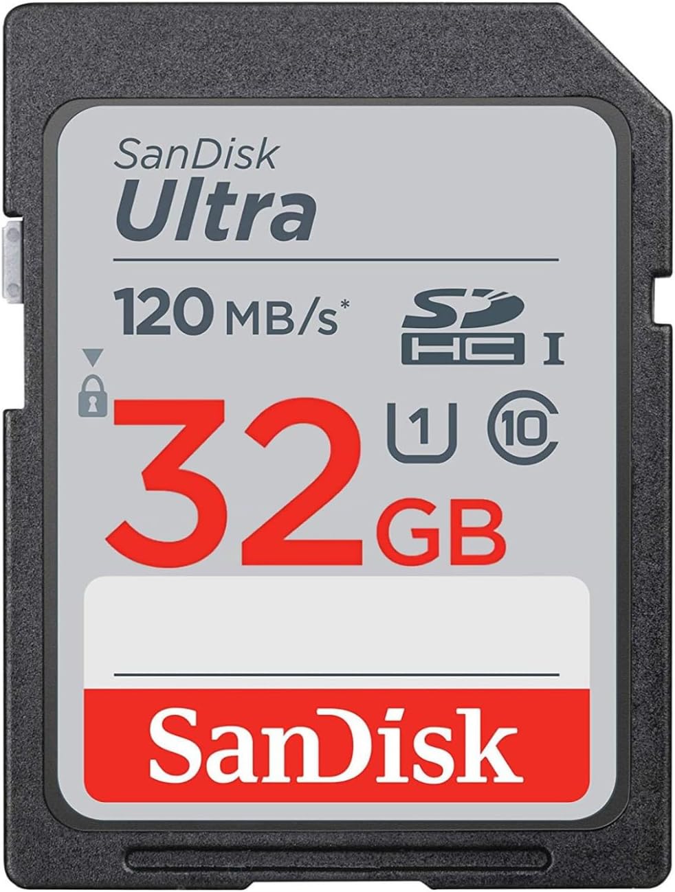 Sandisk 32GB Ultra SDHC UHS-I Memory Card for High-Speed Photography and Full HD Video - Reliable Storage Solution - Waterproof, Shockproof, and X-ray Proof Bundle with USB Card Reader(10-Pack)