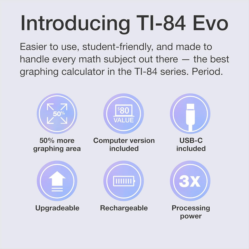 Texas Instruments TI-84 Evo Graphing Calculator