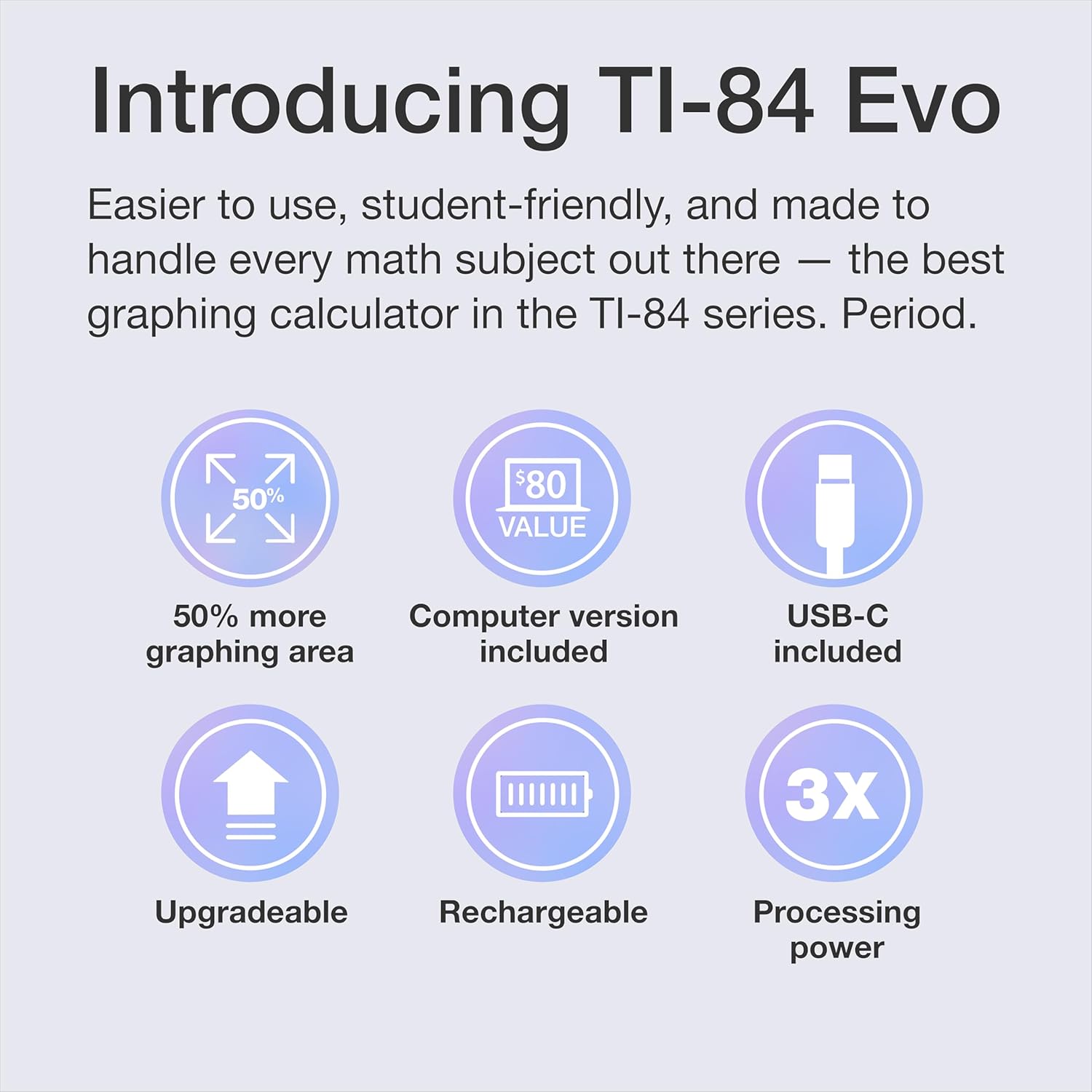 Texas Instruments TI-84 Evo Graphing Calculator