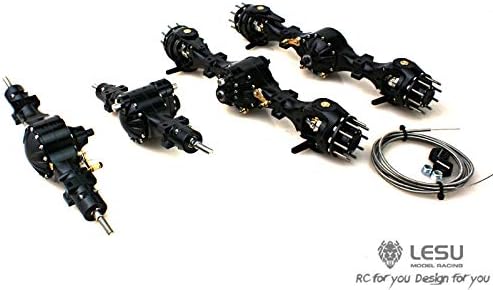 TOUCAN RC HOBBY Lesu Front Rear Axle Differential Lock 88 Rc 1/14 Tractor Truck Tmy Model
