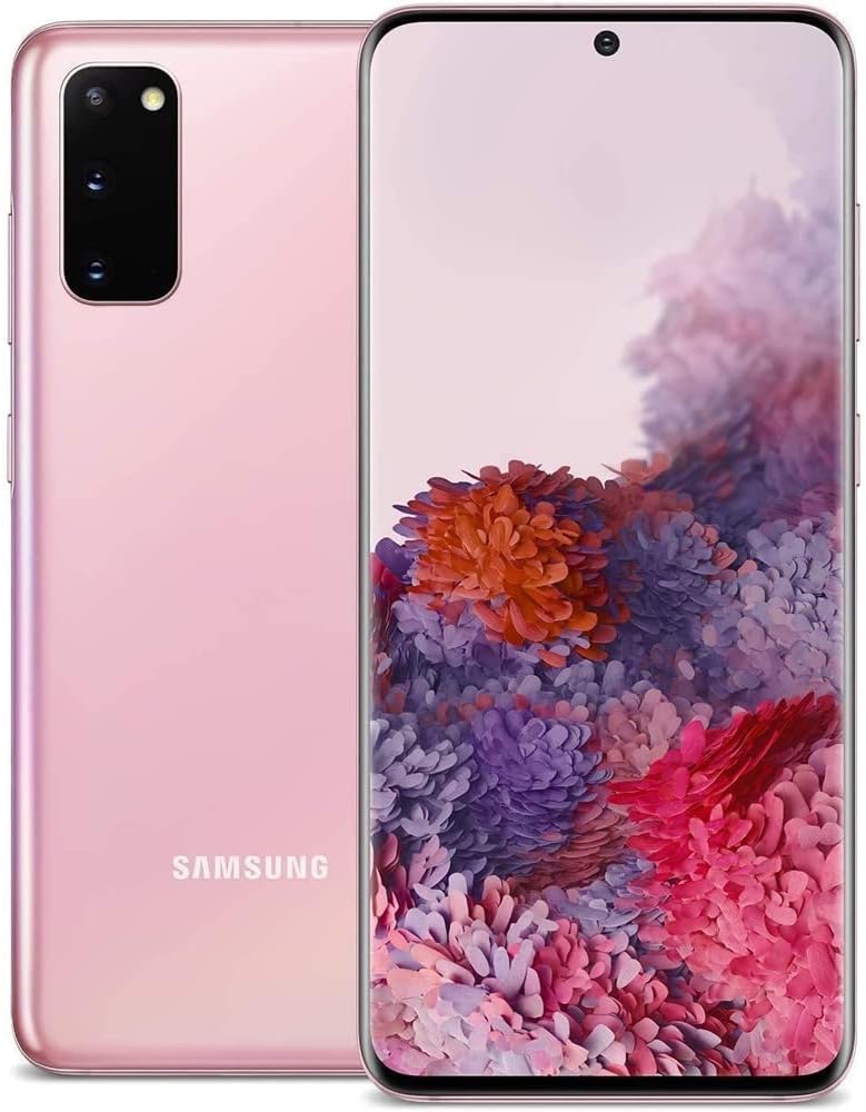 Samsung Galaxy S20 5G, 128GB, Cloud Pink - GSM Carriers (Renewed)