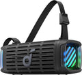 Soundcore Boom 3i by Anker, Compact Outdoor Speaker, IP68 Waterproof, Floating Playback, Saltwater-Resistant, BassUp 2.0, 50W Portable Speaker, Bluetooth 5.3, 16H, TWS, Kayak/Fishing/Camping (Renewed)