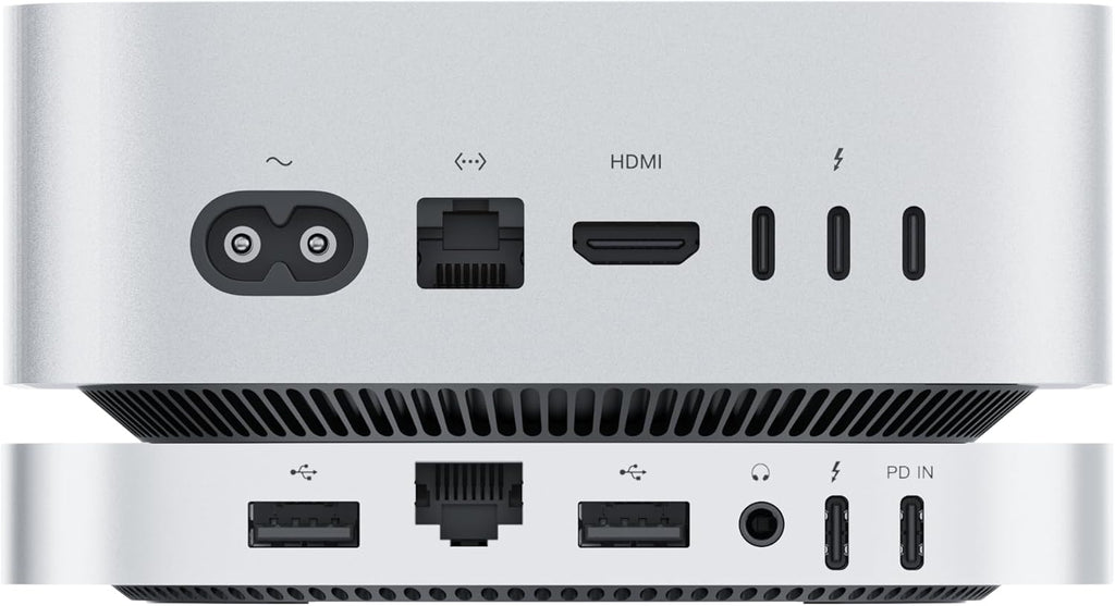 Mate Mini-B for Mac mini M4 Dock,80Gbps Aluminum Alloy Stand with M.2 PCle SSD Solt (up to 8TB), USB-C*1、USB-A 3.0 * 2、2.5G LAN*1、SD4.0 * 1、Type-C(PD3.0)*1, Computer Peripheral Devices