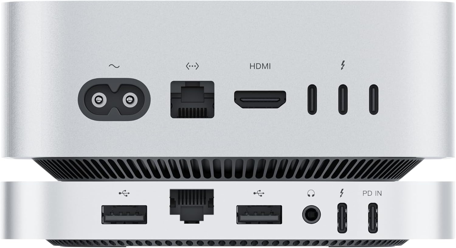 Mate Mini-B for Mac mini M4 Dock,80Gbps Aluminum Alloy Stand with M.2 PCle SSD Solt (up to 8TB), USB-C*1、USB-A 3.0 * 2、2.5G LAN*1、SD4.0 * 1、Type-C(PD3.0)*1, Computer Peripheral Devices