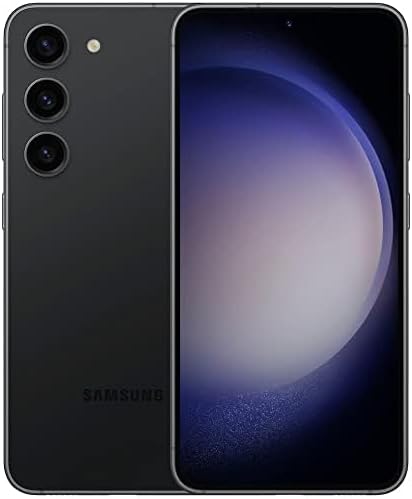 Samsung Galaxy S23 5G, 128GB, Phantom Black - Unlocked (Renewed)