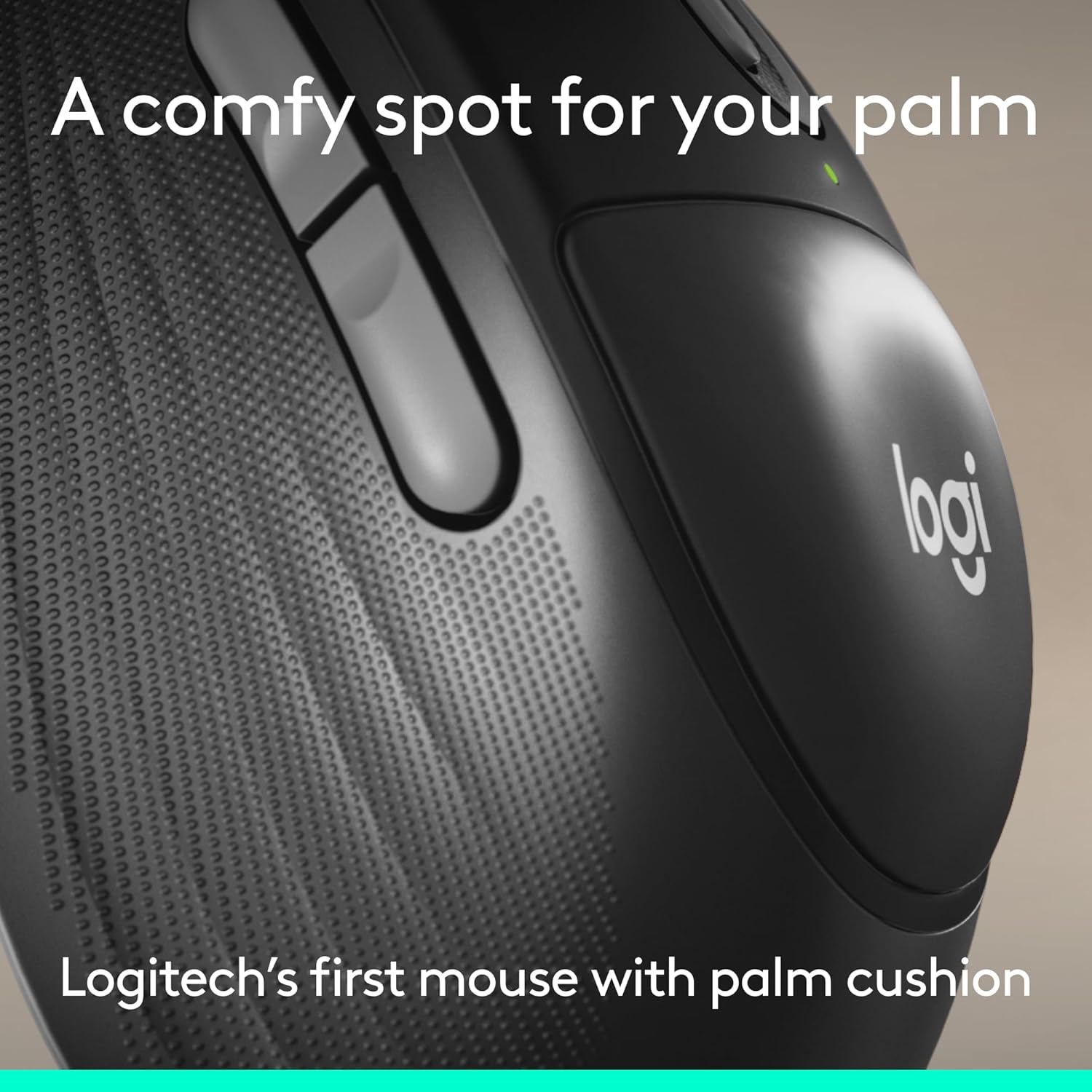 Logitech Signature Comfort Plus Combo MK880 Wireless Keyboard and Mouse Combo, Full-Size Comfort Keyboard with Palm Rest, Silent Clicks, Bluetooth, for Windows and macOS - Graphite