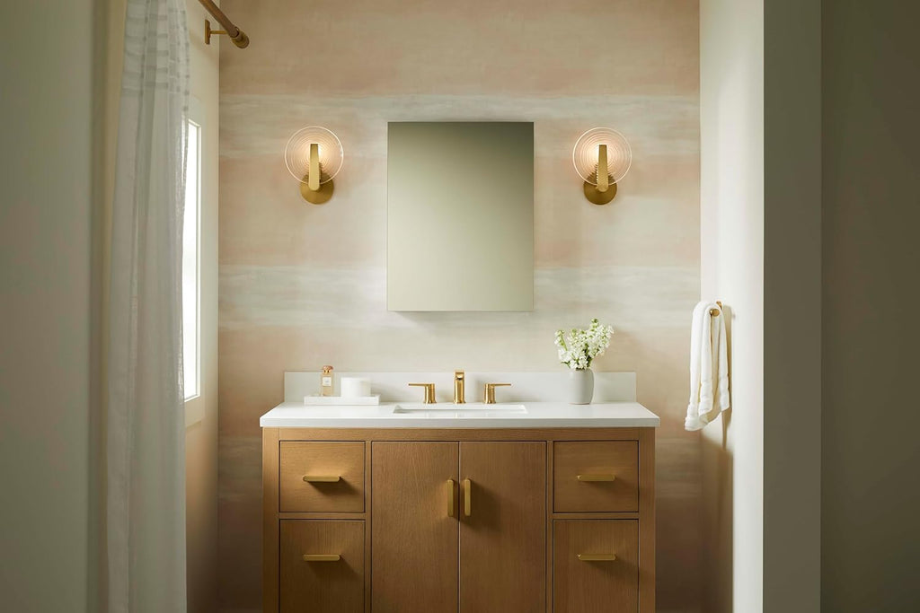 Kohler 55062-NA Embark Slim Medicine Cabinet Mirror, Adjustable Shelves with Mirrored Door, 20 in. W x 26 in. H
