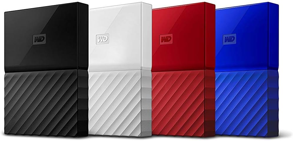 WD 1TB Black My Passport Portable External Hard Drive - USB 3.0 - WDBYNN0010BBK-WESN