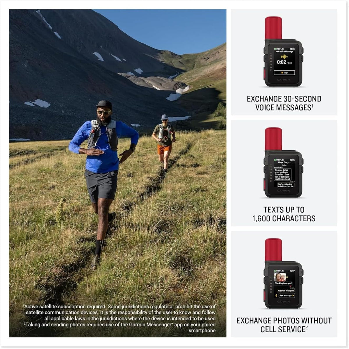 Garmin inReach Mini 3 Plus Satellite Communicator - Lightweight Compact Rugged Portable GPS Handheld w/Two-Way Text Messaging Device with inReach Mini 3 Dive Case Premium Accessories Bundle