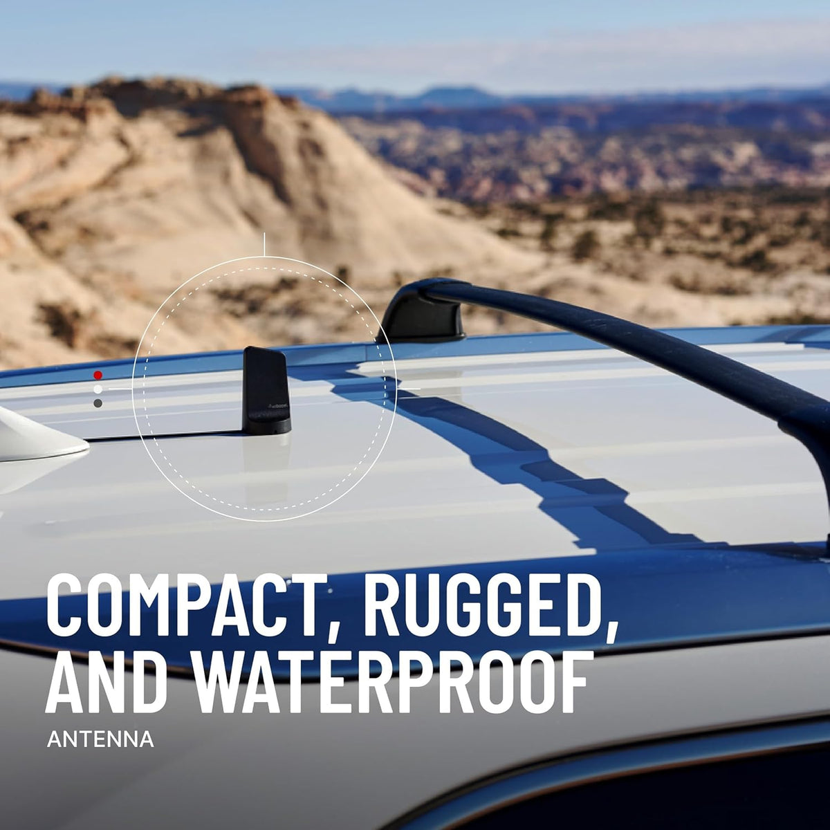 weBoost Drive Reach - Vehicle Cell Phone Signal Booster | 5G & 4G LTE | Magnetic Roof Antenna | Boosts All U.S. Carriers - Verizon, AT&T, T-Mobile | Made in the U.S. | FCC Approved (model 470154)