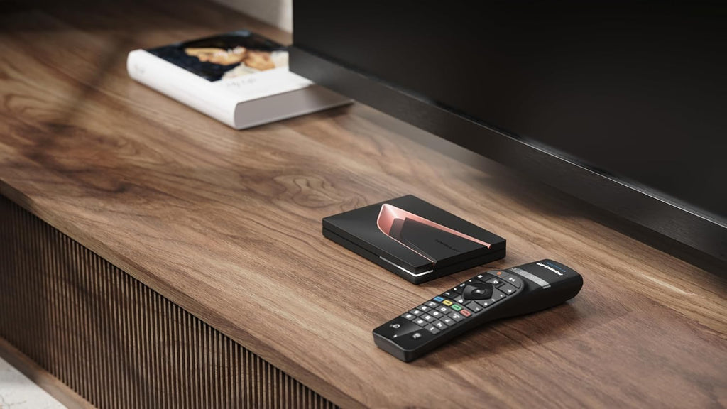 Formuler Z12 Ultra - 4K Streaming Media Player, Android 12, Dolby Vision, Dolby Atmos, HDR10+, Gigabit LAN, WiFi 6E, 4GB RAM, 128GB ROM, Bluetooth Backlight Voice Remote