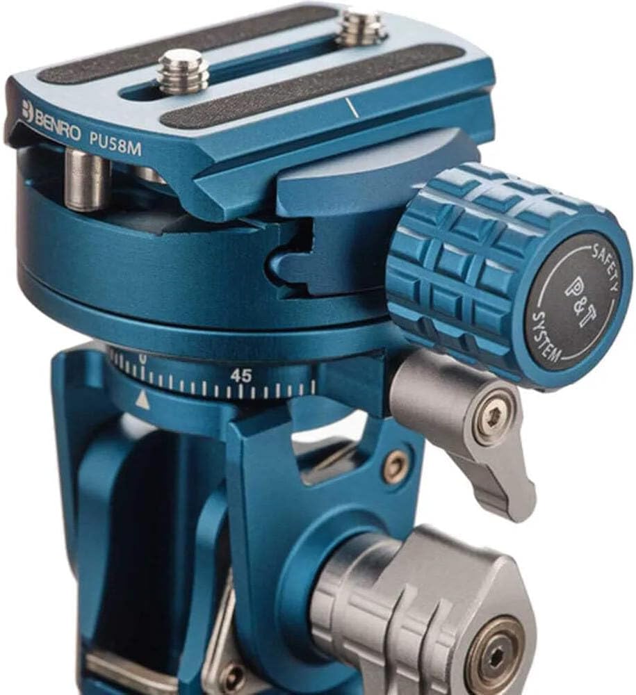 Benro SupaDupa Tilt Head – +90° / -60° Tilt, 360° Pan Platform, Arca-Swiss Quick-Release & 17.6 lb Load Capacity for Monopods & Tripods (SDTH6090)