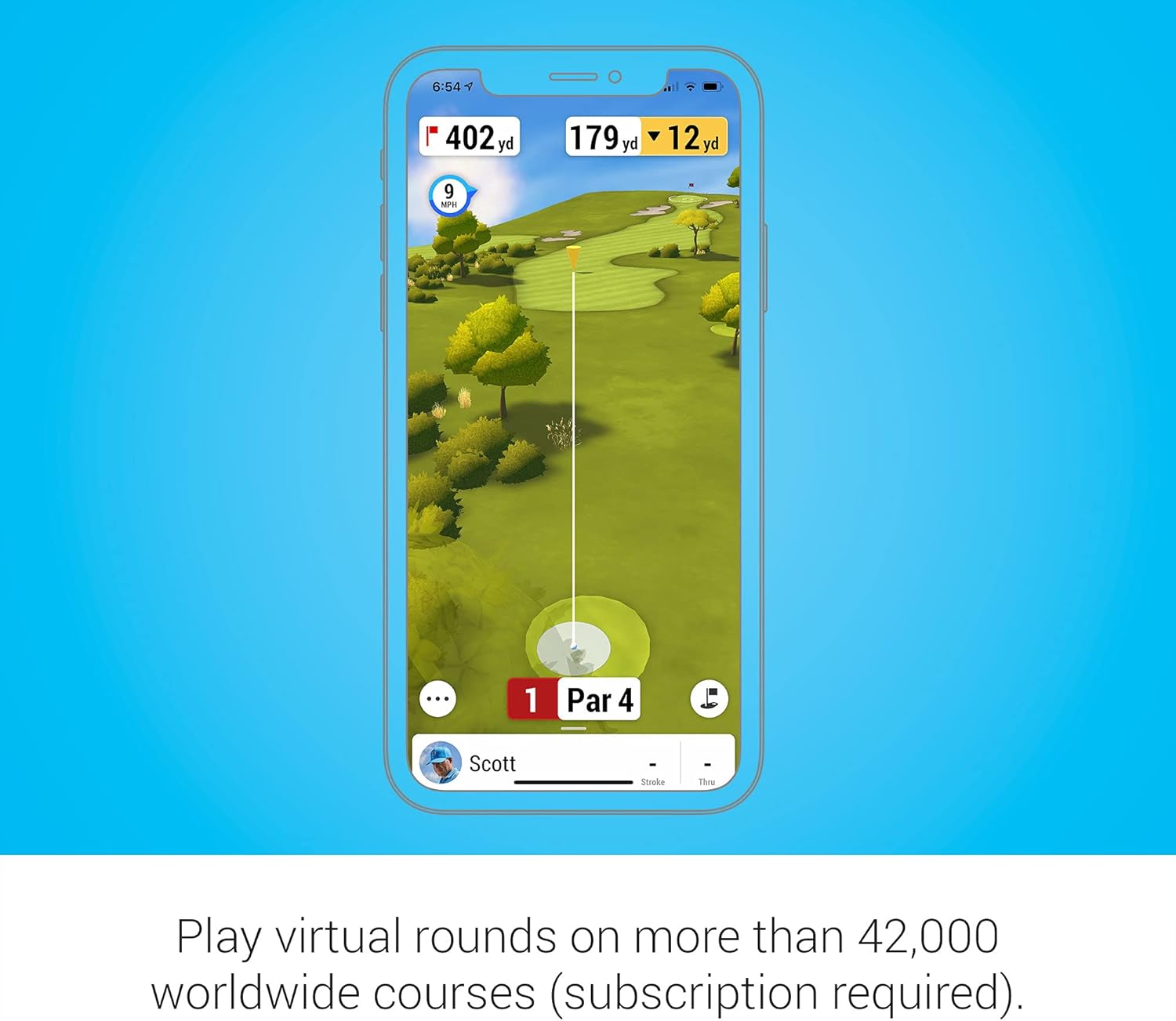 Garmin Approach R10, Portable Golf Launch Monitor, Take Your Game Home, Indoors or to The Driving Range, Up to 10 Hours Battery Life - 010-02356-00
