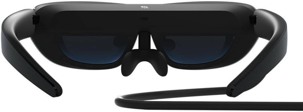 TCL NXTWEAR G Smart Glasses Portable Wearable Dual HD Micro OLED Display 140" 1080P Cinema (Renewed)