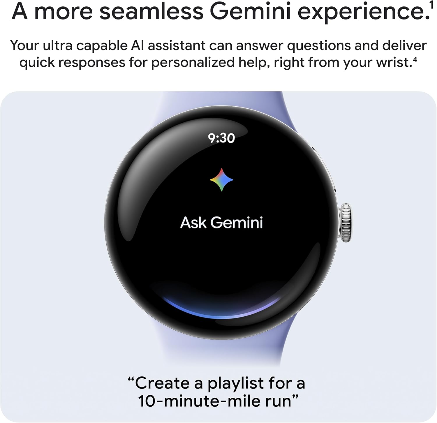 Google Pixel Watch 4 (45mm) - Android Smartwatch with Heart Rate and Sleep Tracking - 40-Hour Battery - Fitness Tracking - Google AI - Matte Black Aluminum Case - Obsidian Active Band - Wi-Fi