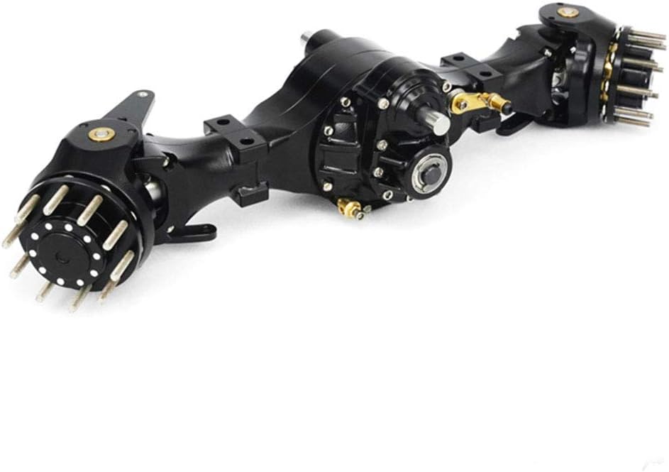 Lesu Metal Front Axle B Differential Lock Rc 1/14 Truck Tractor Tmy Model