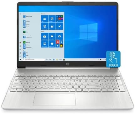 HP 15-ef0023 AMD Ryzen 5 Pro 3500U 12GB RAM 256GB SSD 15.6-inch HD WLED Touch Screen Laptop (Renewed)
