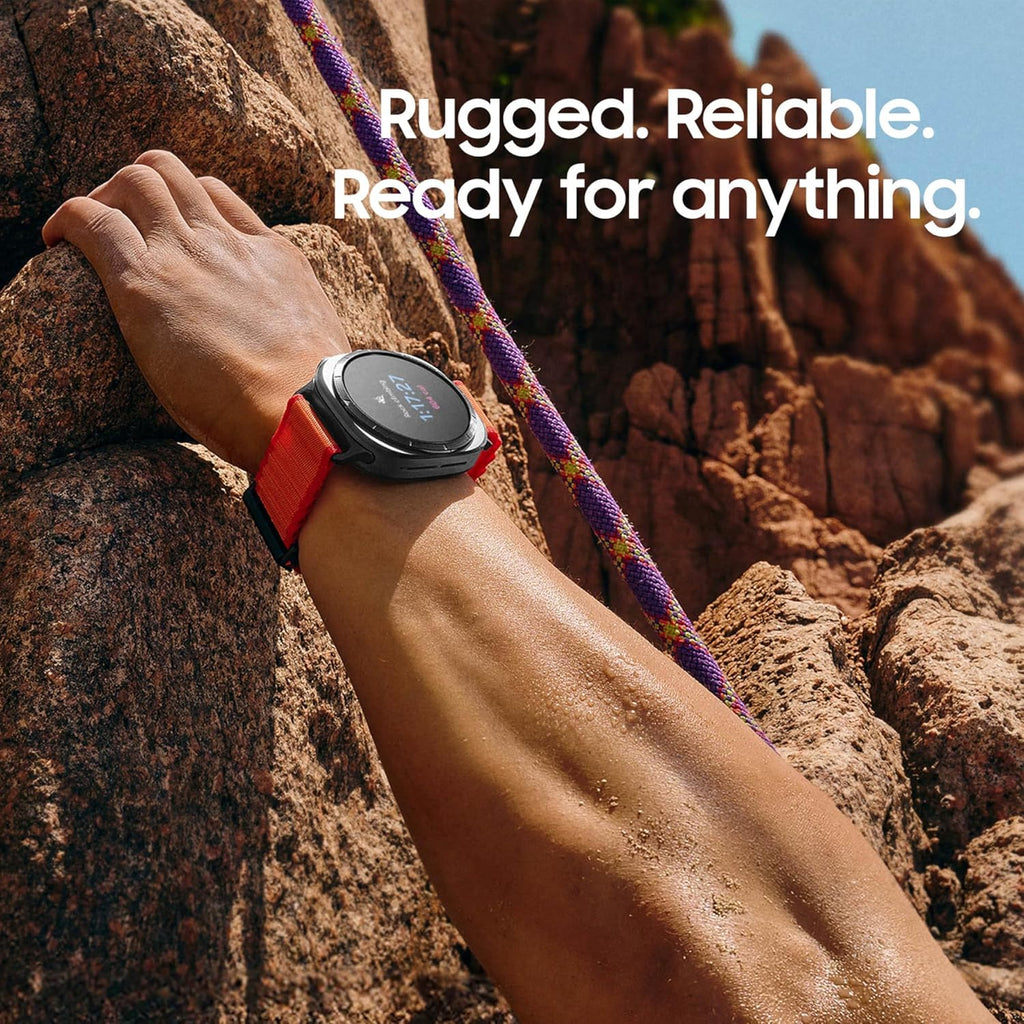 Samsung Galaxy Watch Ultra (2025) 47mm LTE Smartwatch, Titanium Casing, Advanced Sleep Coaching, Running Coach, Energy Score, Heart Rate Tracking, GPS, Titanium Gray US Version, 2 Yr Warranty