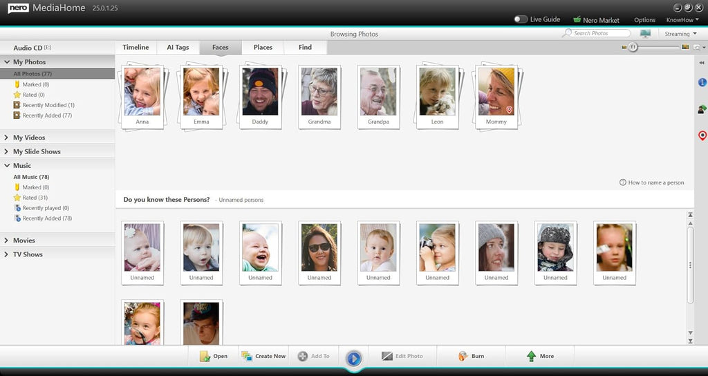 Nero Platinum Unlimited | Backup & Media Management Software | AI Photo Organizer, Convert & Burn Media, Clean & Speed Up Your PC | Lifetime License | 1 PC | Windows 11/10/8/7