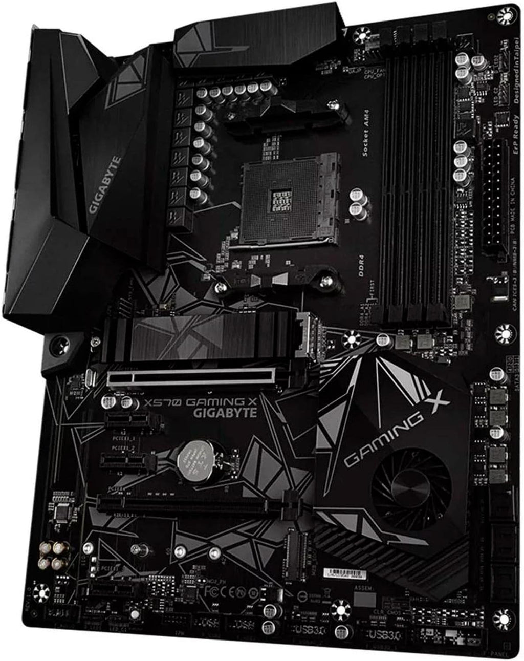 Gigabyte X570 Gaming X (AMD Ryzen 3000/X570/ATX/PCIe4.0/DDR4/USB3.1/Realtek ALC887/HDMI 2.0B/RGB Fusion 2.0/Realtek GbE 8118 LAN/Gaming Motherboard)