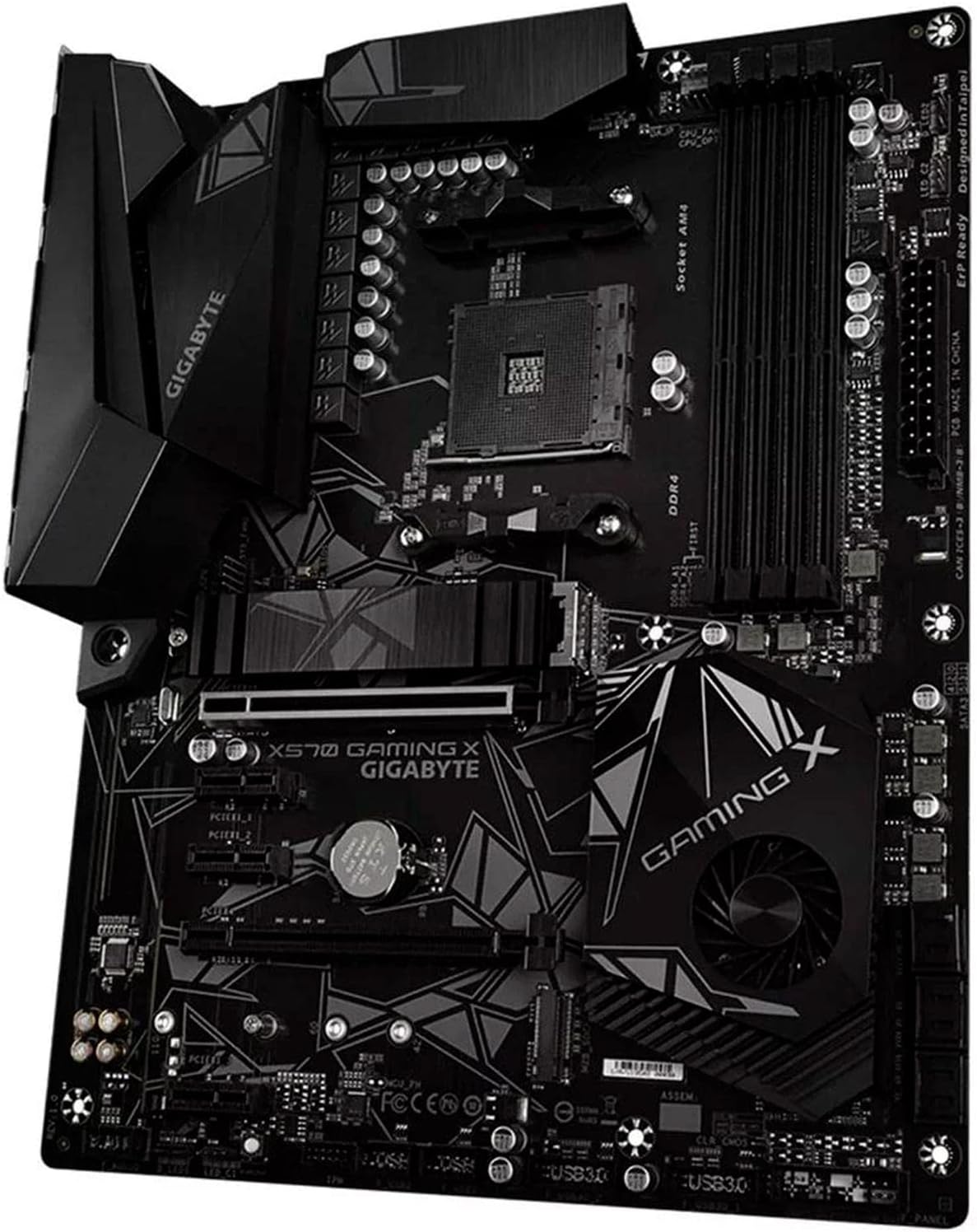 Gigabyte X570 Gaming X (AMD Ryzen 3000/X570/ATX/PCIe4.0/DDR4/USB3.1/Realtek ALC887/HDMI 2.0B/RGB Fusion 2.0/Realtek GbE 8118 LAN/Gaming Motherboard)