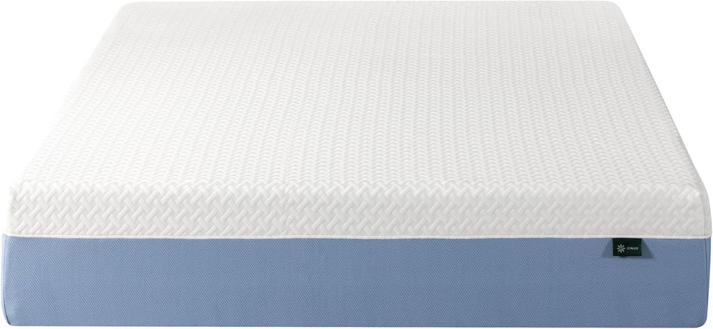 Zinus 12 Inch Full Cooling Essential Memory Foam Mattress NewVersion, Fiberglass Free, Medium Feel, Breathable Cooling Layers, Certified Safe Materials