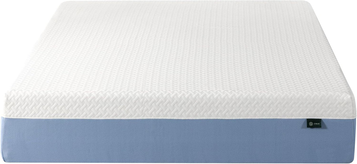 Zinus 12 Inch Full Cooling Essential Memory Foam Mattress NewVersion, Fiberglass Free, Medium Feel, Breathable Cooling Layers, Certified Safe Materials