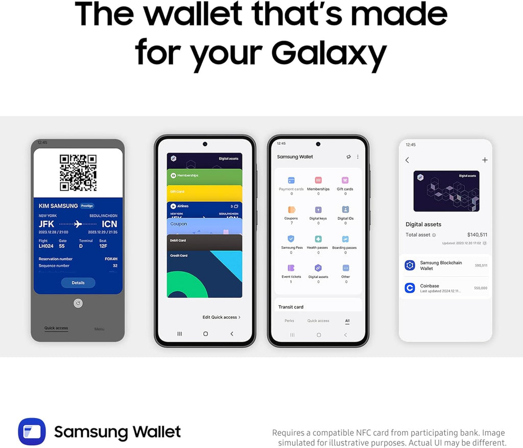 Samsung Galaxy A36 5G, 128GB, Awesome Black - Unlocked (Renewed)