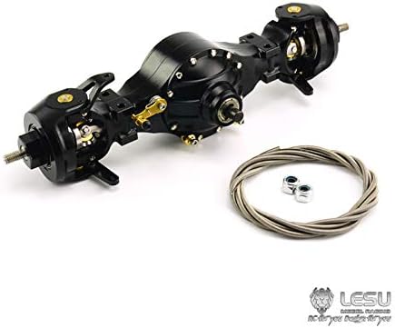 LESU Metal Front Axle Differential Lock RC 1/14 Tractor Truck Q9006 TMY Model