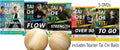 Bundle: Complete Tai Chi Fit 5-DVD Set with Tai Chi Balls by David-Dorian Ross (YMAA fitness) **Bestselling DVD Tai Chi Series** Flow, Strength, To Go, Over 50, Paradise