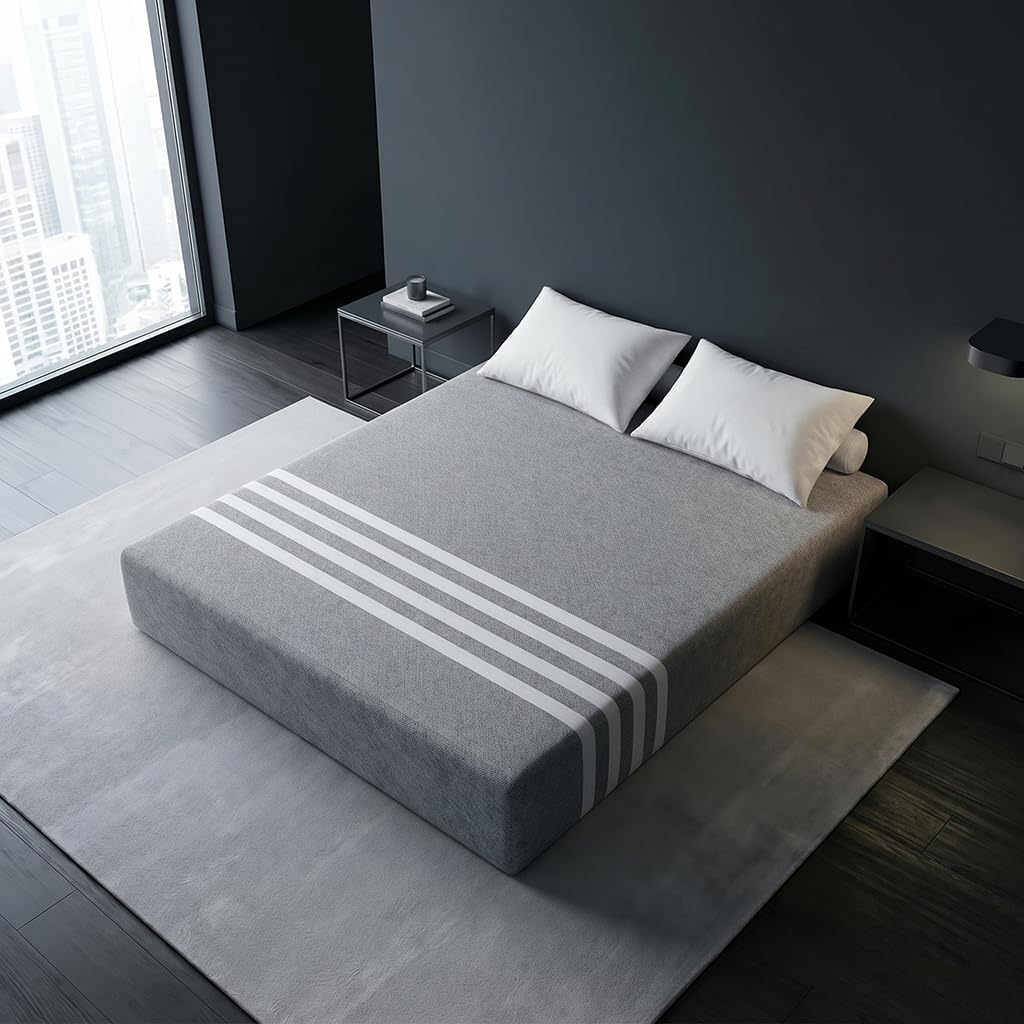 Queen Mattress 12 Inch Memory Foam – Cooling Gel for Hot Sleepers, Pressure Relief for Back Pain, 3 Firmness Options (Plush/Medium/Firm), CertiPUR-US, 100-Night Trial (Medium)