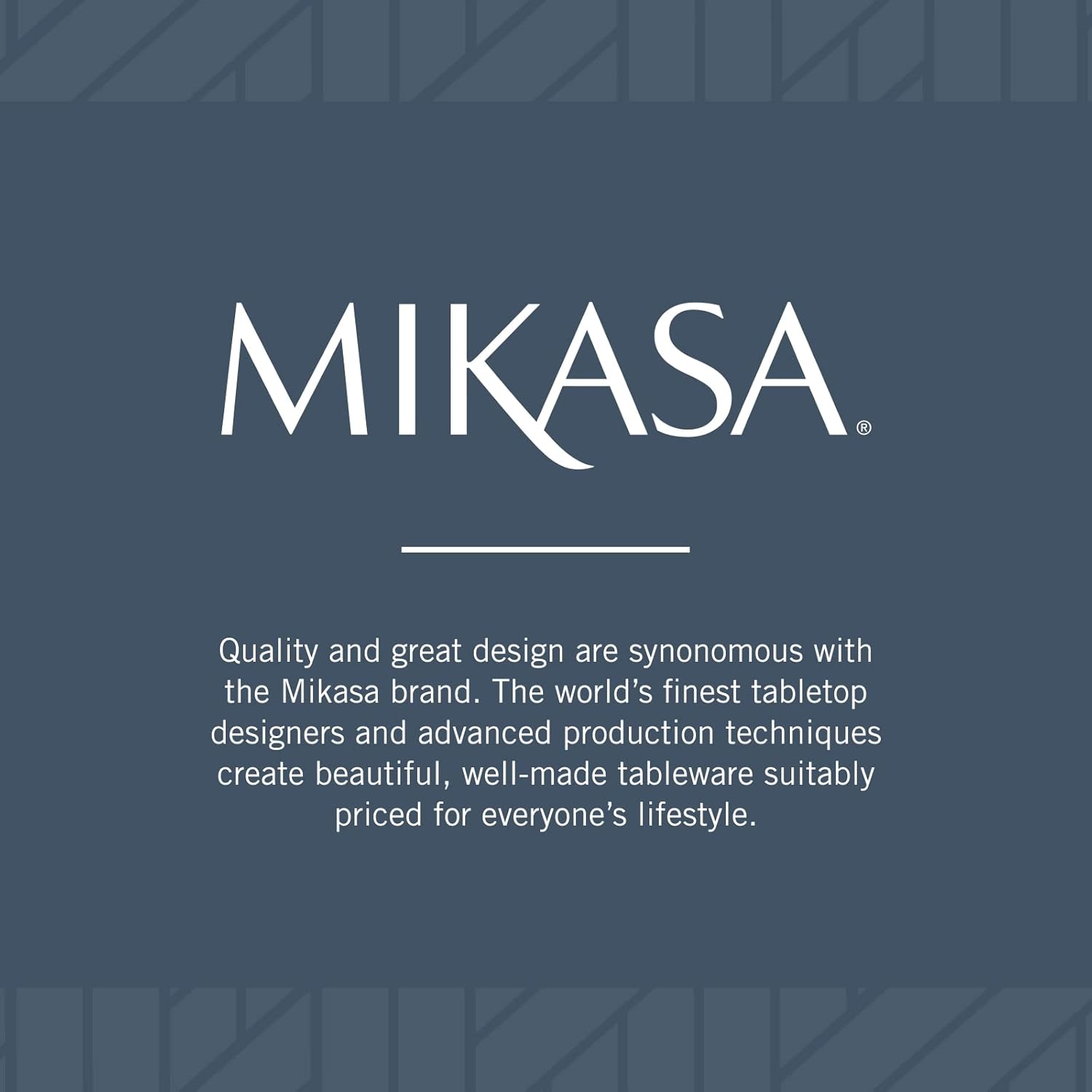Mikasa Delray 40-Piece Bone China Dinnerware Set, White Round Dishes for 8 - Dinner Plates, Salad Plates, Cereal Bowls, Fruit Bowls and Mugs