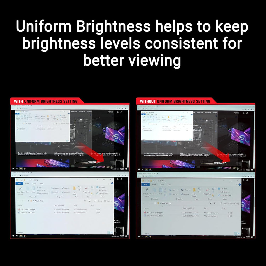 ASUS ROG Strix 27” 1440P OLED Gaming Monitor (XG27AQDMG) - QHD, Glossy OLED, 240Hz, 0.03ms, Custom Heatsink, Anti-flicker,Uniform Brightness, G-SYNC Compatible, 99% DCI-P3, DisplayWidget, 3yr warranty