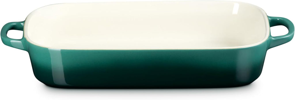 Le Creuset Stoneware Rectangular Dish with Platter Lid, 3 qt., Artichaut