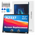 A2337 Screen Replacement A2337 LCD for 13 inches MacBook M1 air 2020 Year 2560x1600 Replacement LCD Full Assembly for EMC 3598 MGN63 Space Gray