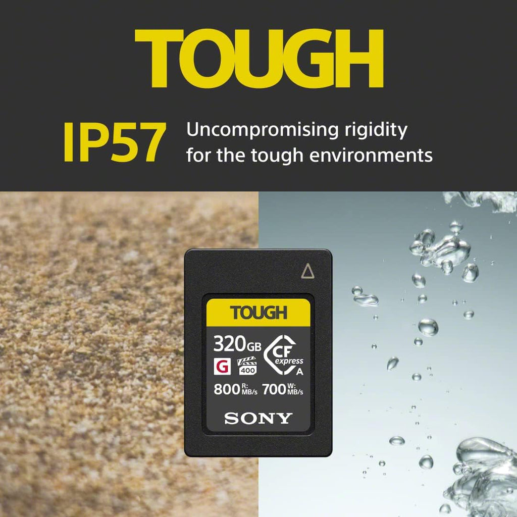 Sony CEA-G Series TOUGH 320GB CFexpress Type-A Memory Card