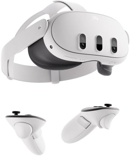 Meta Quest 3 512GB | Virtual Reality Headset Without Wires — Thirty Percent Sharper Resolution — 2X Graphical Processing (Renewed Premium)